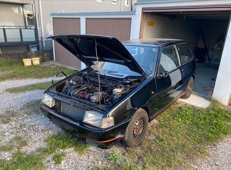 Gebraucht Fiat Uno Racing 111 PS (81 kW) 1992 Schwarz Kleinwagen