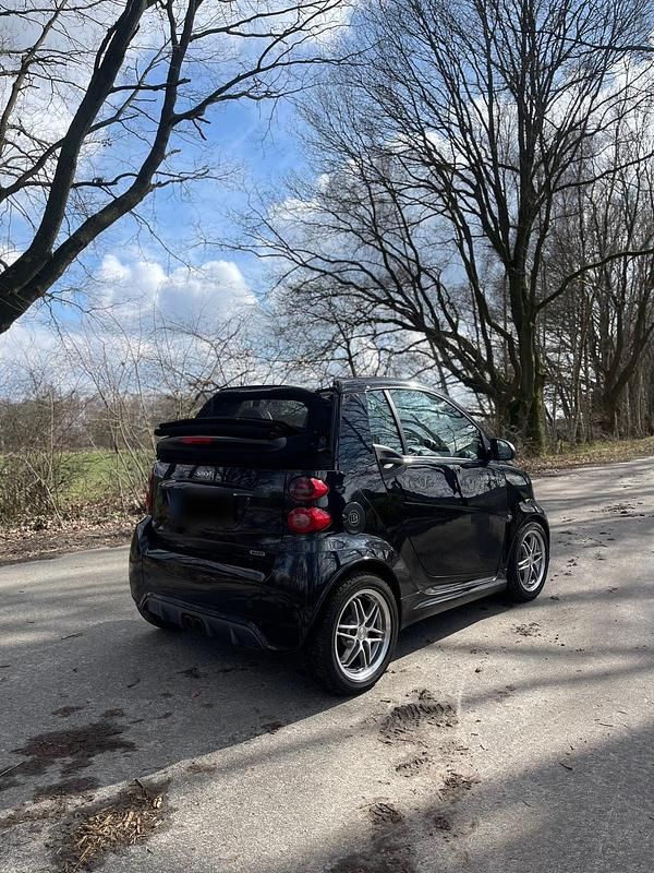 Gebraucht Smart ForTwo Cabrio Brabus 125 PS (91 kW) 2012 Schwarz Cabrio