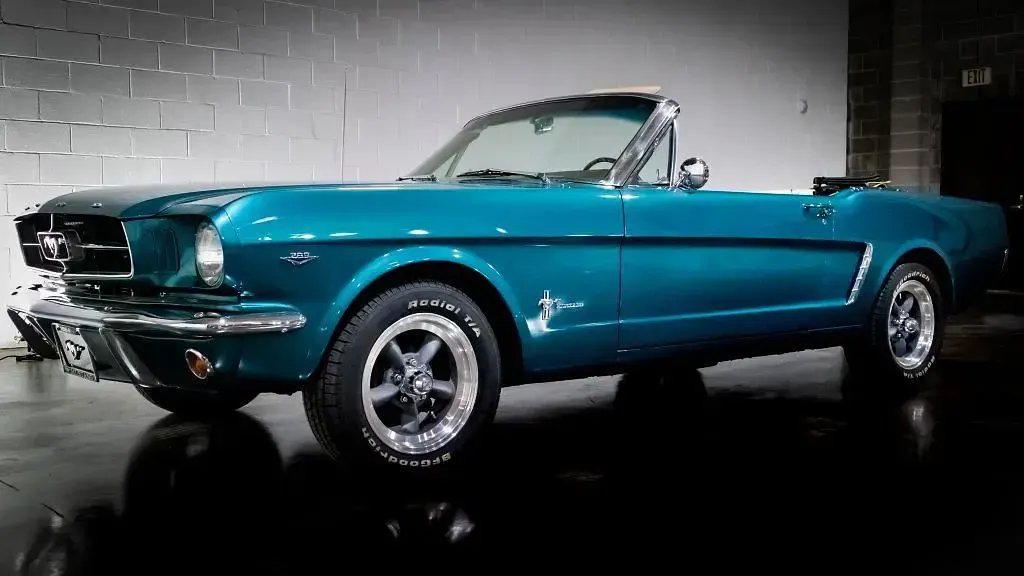 Gebraucht Ford V8 209 PS (153 kW) 1964 Blau Cabrio