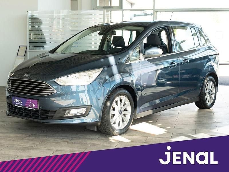 Chrome blue Gebraucht 2018 Ford Grand C-Max Titanium Van / Kleinbus | 14.980 € (Teuer) - Bild 1/4