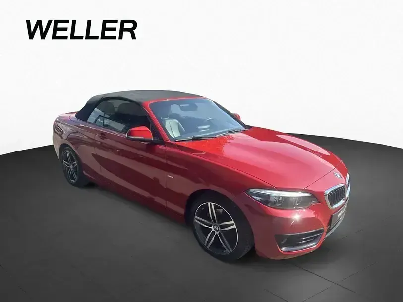 Gebraucht BMW 218 Sport Line 296 PS (217 kW) 2018 Rot Cabrio