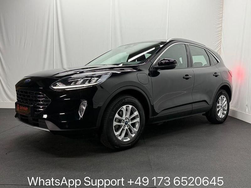 Obsidianschwarz metallic Gebraucht 2022 Ford Kuga Titanium SUV | 23.890 € (Superpreis) - Bild 1/4