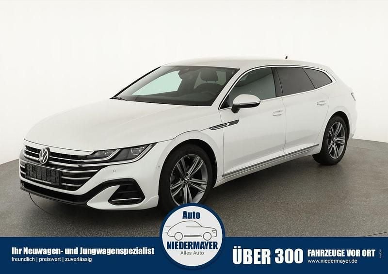 Oryxweiß perlmutteffekt Gebraucht 2022 VW Arteon R-line Kombi | 30.995 € (Guter Preis) - Bild 1/4