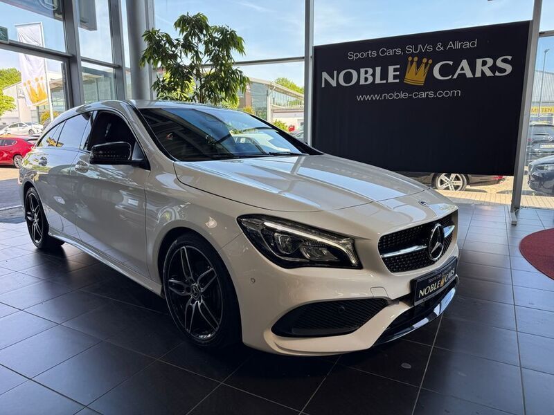 Polarweiss unilack Gebraucht 2019 Mercedes CLA200 Shooting Brake AMG Kombi | 25.690 € (Etwas zu teuer) - Bild 1/4