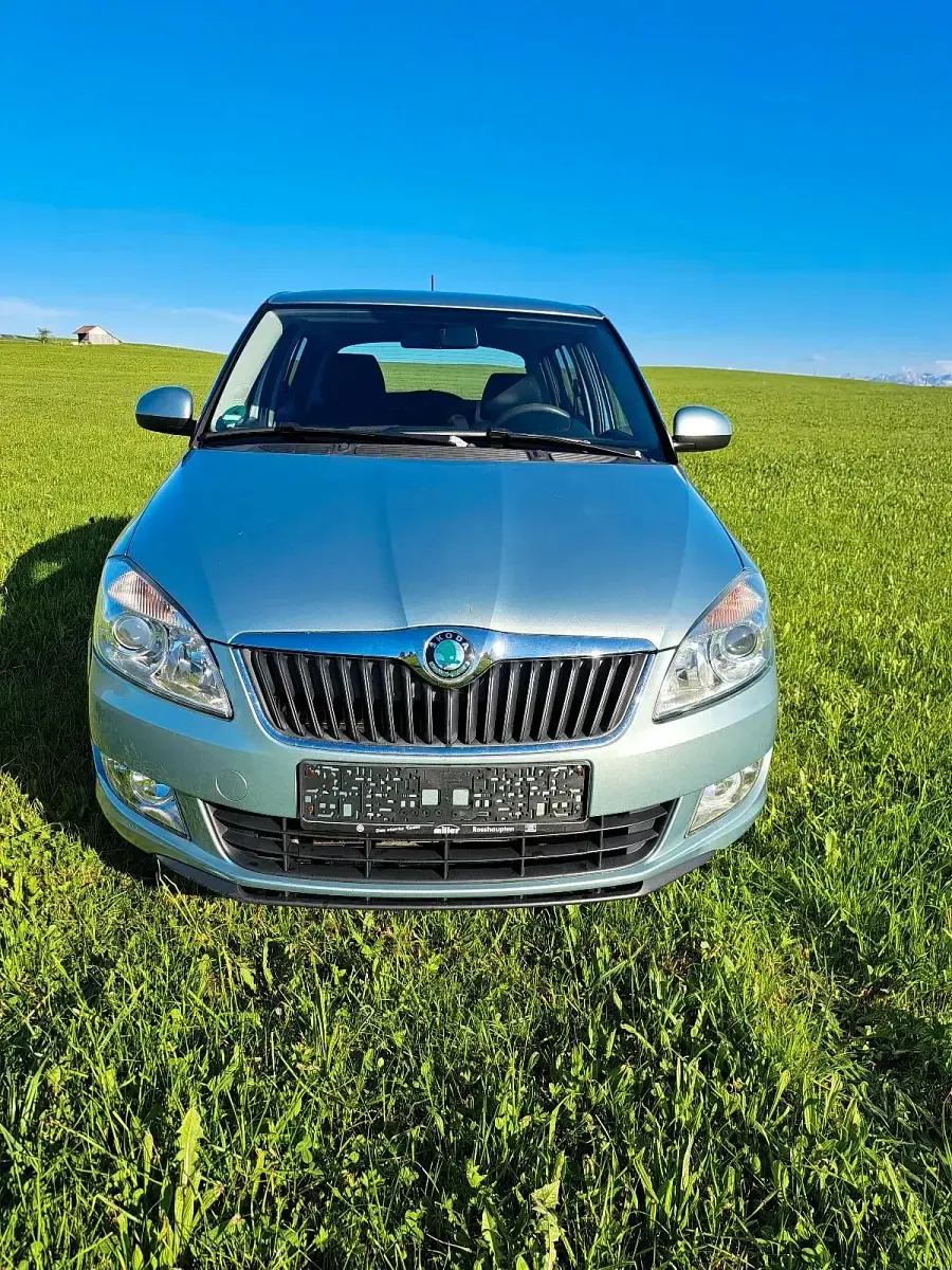 Gebraucht Skoda Fabia 69 PS (50 kW) 2013 Blau Kleinwagen