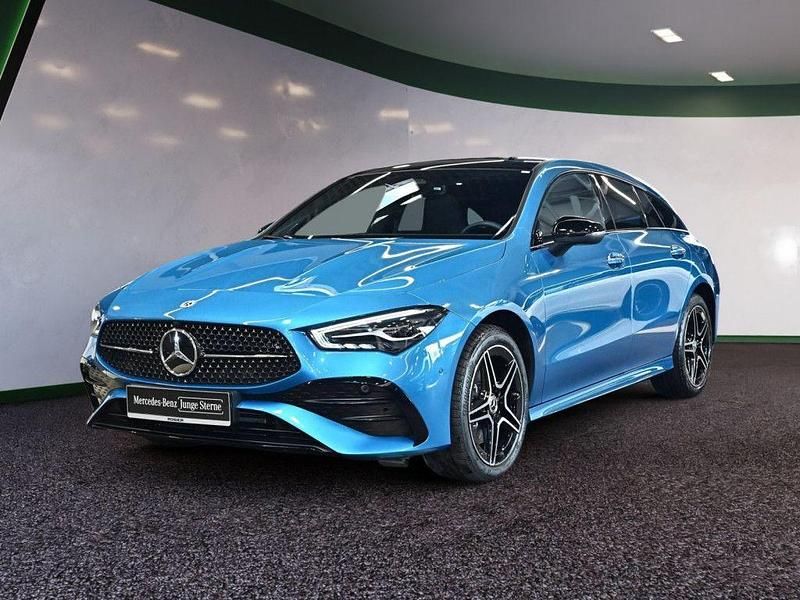 Gebraucht Mercedes CLA250e Shooting Brake Advanced Plus 163 PS (119 kW) 2025 Blau Kombi