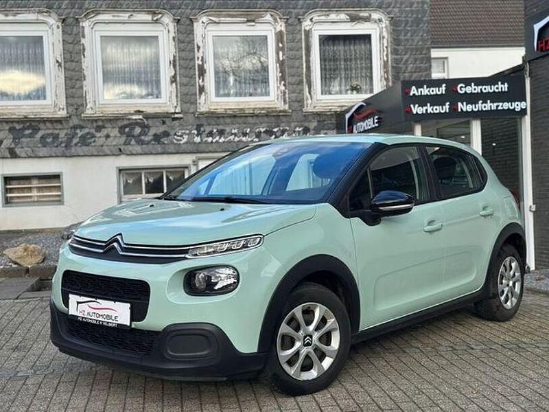 Gebraucht Citroën C3 Feel 68 PS (50 kW) 2018 Lackierung almond green/decken Limousine