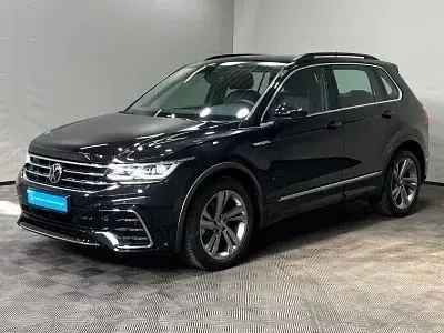 Gebraucht VW Tiguan R-line 150 PS (110 kW) 2021 Schwarz, SUV