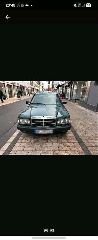 Gebraucht Mercedes 190 110 PS (80 kW) 1983 Grün Limousine