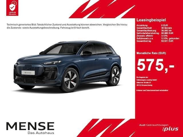 Gebraucht Audi Q6 e-tron S-Line 185 kW (252 PS) 2025 Plasmablau SUV