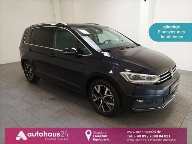 Schwarz Gebraucht 2021 VW Touran Highline Van / Kleinbus | 24.470 € (Superpreis) - Bild 1/4