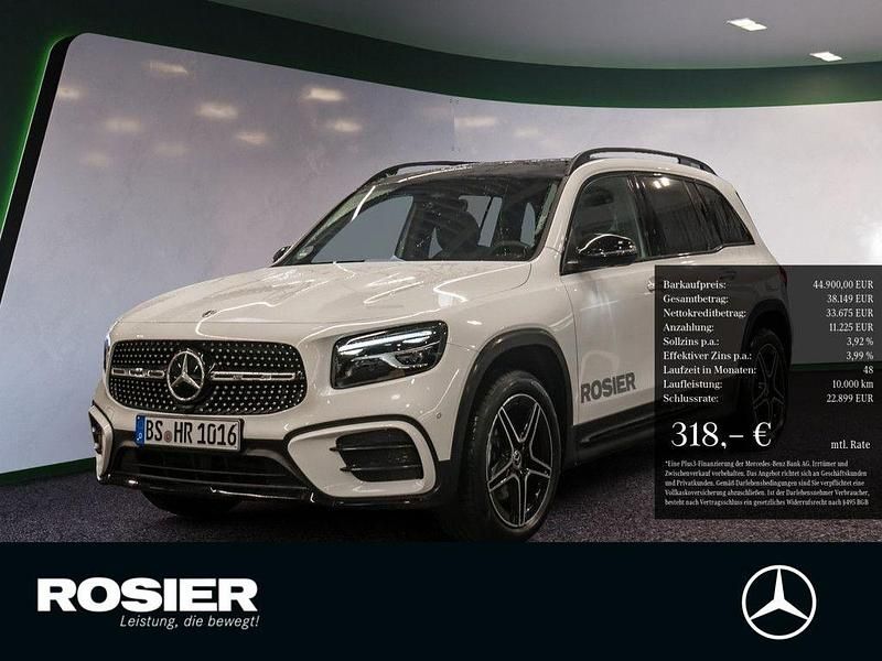 Weiß Gebraucht 2025 Mercedes GLB200 AMG line SUV | 44.900 € (Etwas zu teuer) - Bild 1/3