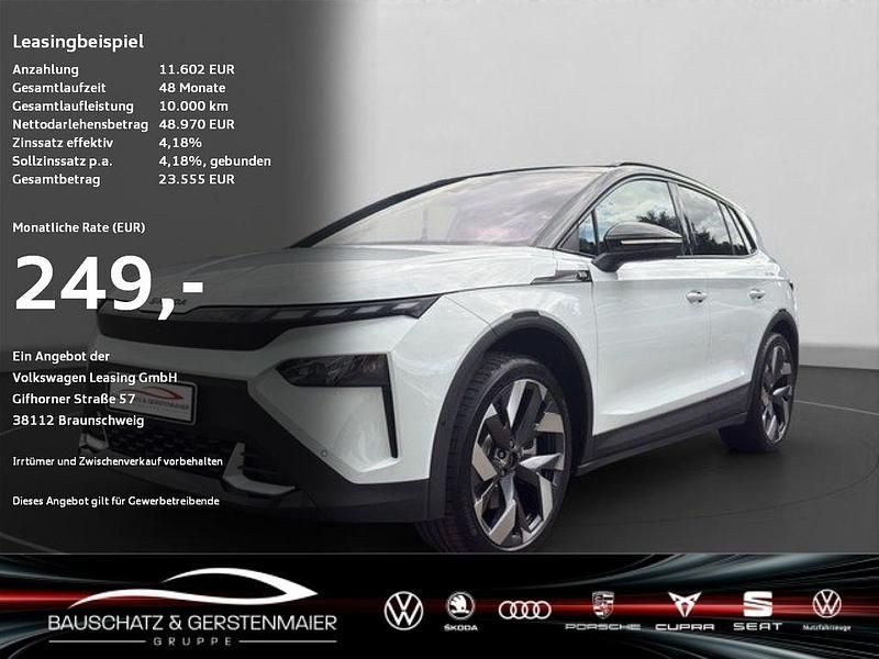 Moon weiss Gebraucht 2025 Skoda Elroq First Edition SUV | 48.970 € (Etwas zu teuer) - Bild 1/4