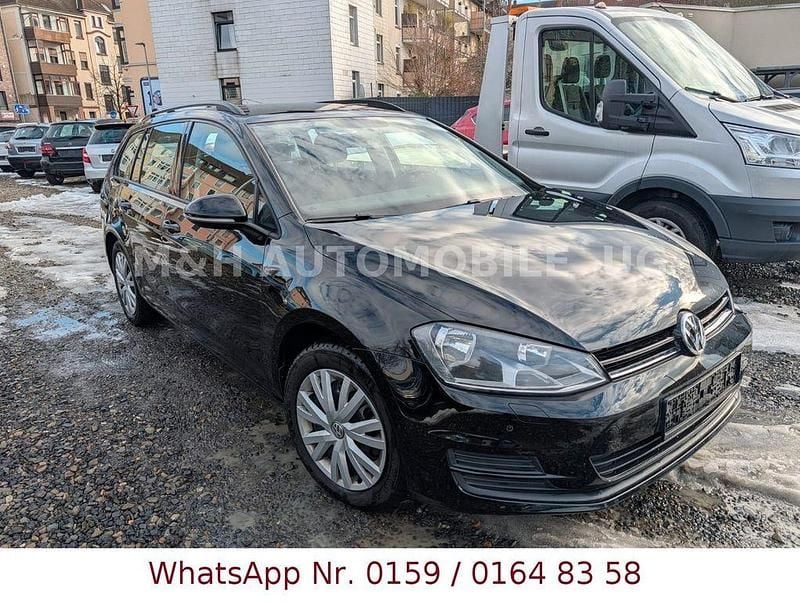 Schwarz Gebraucht 2014 VW Golf VII Comfortline Kombi | 5.199 € (Fairer Preis) - Bild 1/4