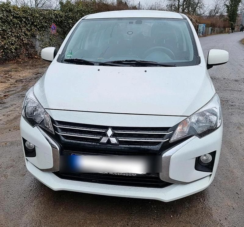 Gebraucht Mitsubishi Space Star 71 PS (52 kW) 2020 Weiß Kleinwagen