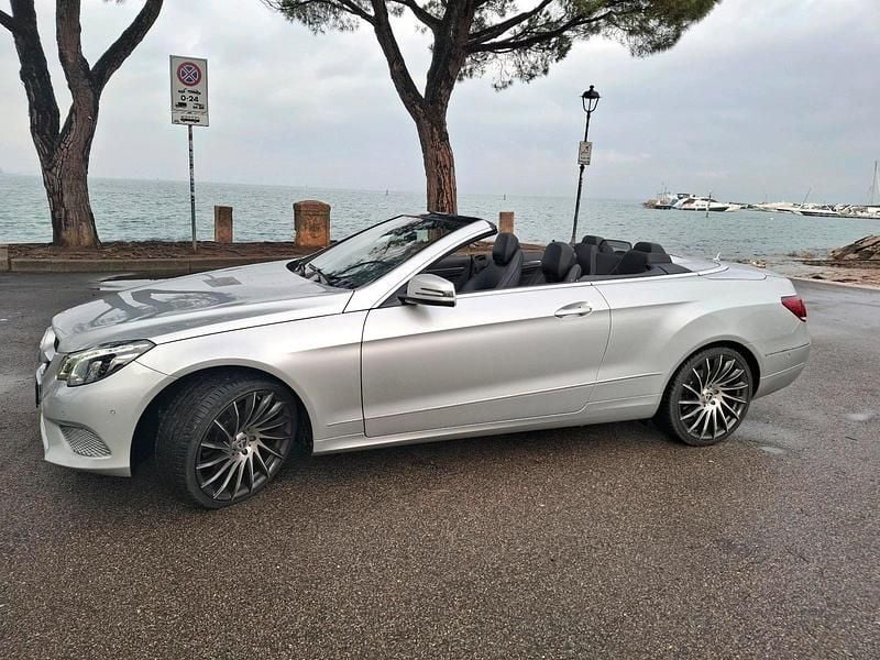 Silber Gebraucht 2014 Mercedes E300 Cabrio | 20.999 € (Etwas zu teuer) - Bild 1/4