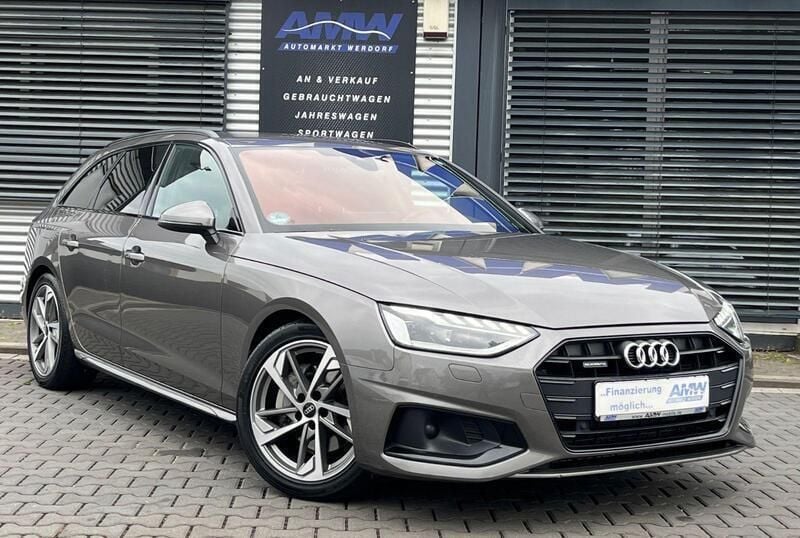 Grau Gebraucht 2022 Audi A4 S-Line Kombi | 21.900 € (Superpreis) - Bild 1/4
