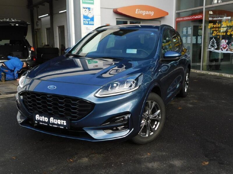 Blau Gebraucht 2021 Ford Kuga ST-Line SUV | 27.990 € (Teuer) - Bild 1/4
