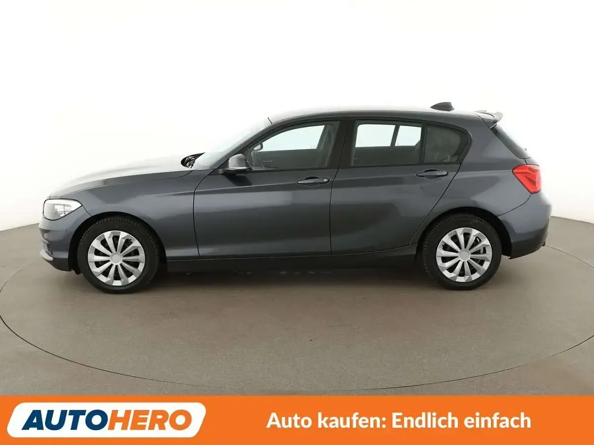 Gebraucht BMW 116 Advantage 109 PS (80 kW) 2016 Mineralgrau Kleinwagen