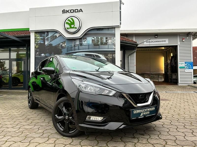 Schwarz Gebraucht 2022 Nissan Micra Limousine | 15.880 € (Fairer Preis) - Bild 1/4