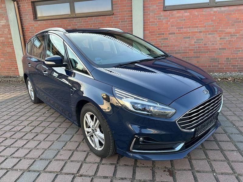 Blau Gebraucht 2021 Ford S-MAX S Van / Kleinbus | 17.900 € (Guter Preis) - Bild 1/4