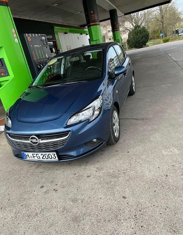 Blau Gebraucht 2015 Opel Corsa Limousine | 7.500 € (Fairer Preis) - Bild 1/4