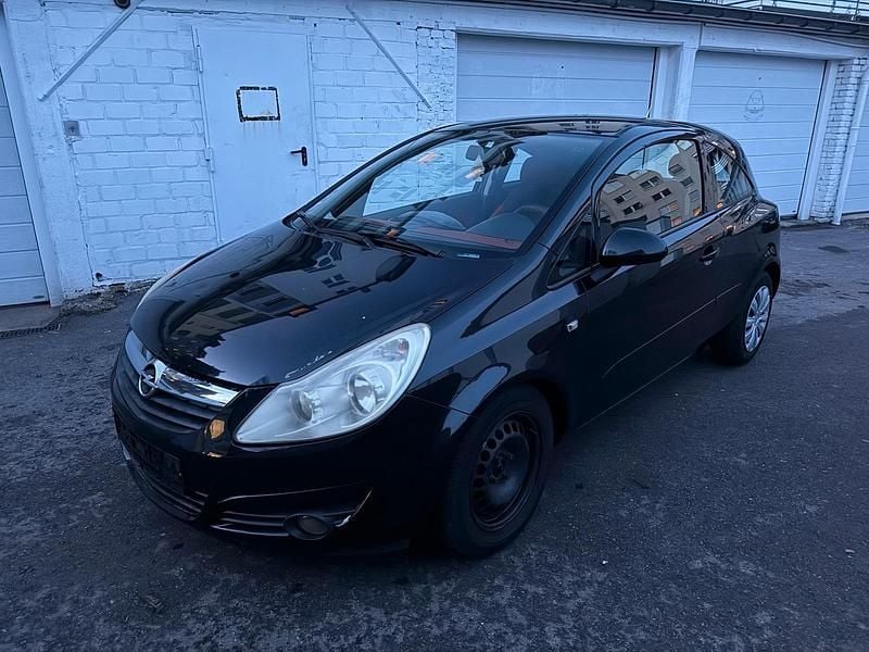 Schwarz Gebraucht 2008 Opel Corsa Kleinwagen | 1.400 € (Superpreis) - Bild 1/4