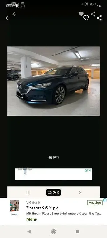 Gebraucht Mazda 6 148 PS (108 kW) 2018 Blau Limousine