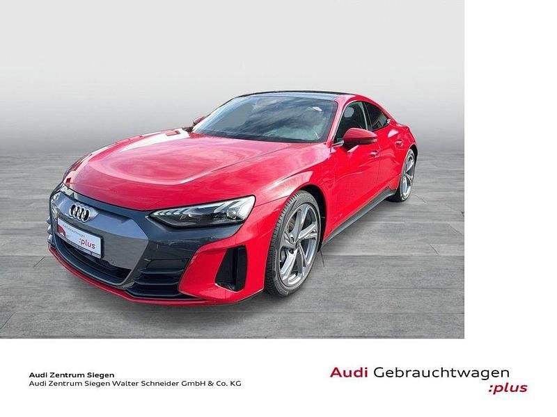 Gebraucht Audi e-tron GT quattro Ambiente 350 kW (476 PS) 2022 Tangorot metallic Limousine