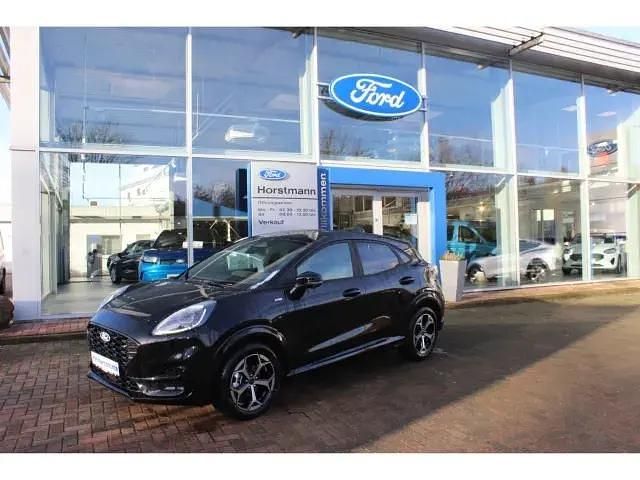 Obsidianschwarz metallic Neu 2024 Ford Puma ST-Line SUV | 29.990 € (Teuer) - Bild 1/4