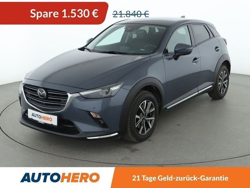 Grau Gebraucht 2021 Mazda CX-3 Selection SUV | 20.310 € (Fairer Preis) - Bild 1/3