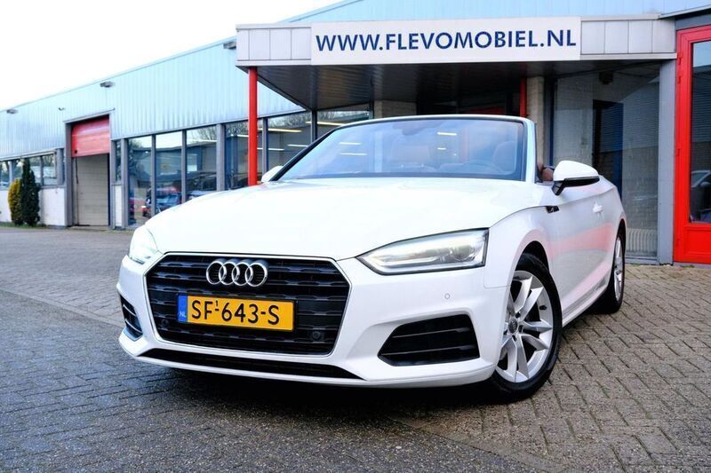 Weiß Gebraucht 2018 Audi A5 Cabriolet Cabrio | 24.950 € (Fairer Preis) - Bild 1/4