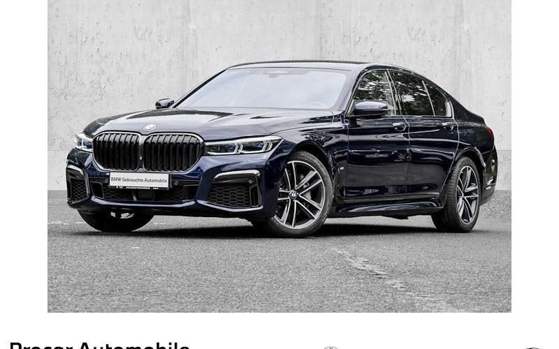 Blau Gebraucht 2020 BMW 730 Executive Limousine | 54.690 € (Teuer) - Bild 1/4