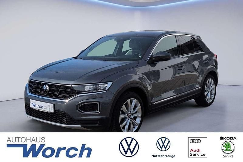Indiumgrau metallic Gebraucht 2022 VW T-Roc Sport SUV | 26.449 € (Guter Preis) - Bild 1/4