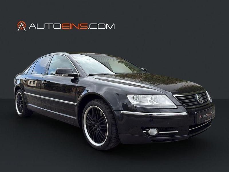 Second-hand VW Phaeton 224 CP (164 kW) 2005 Negru Berlinǎ