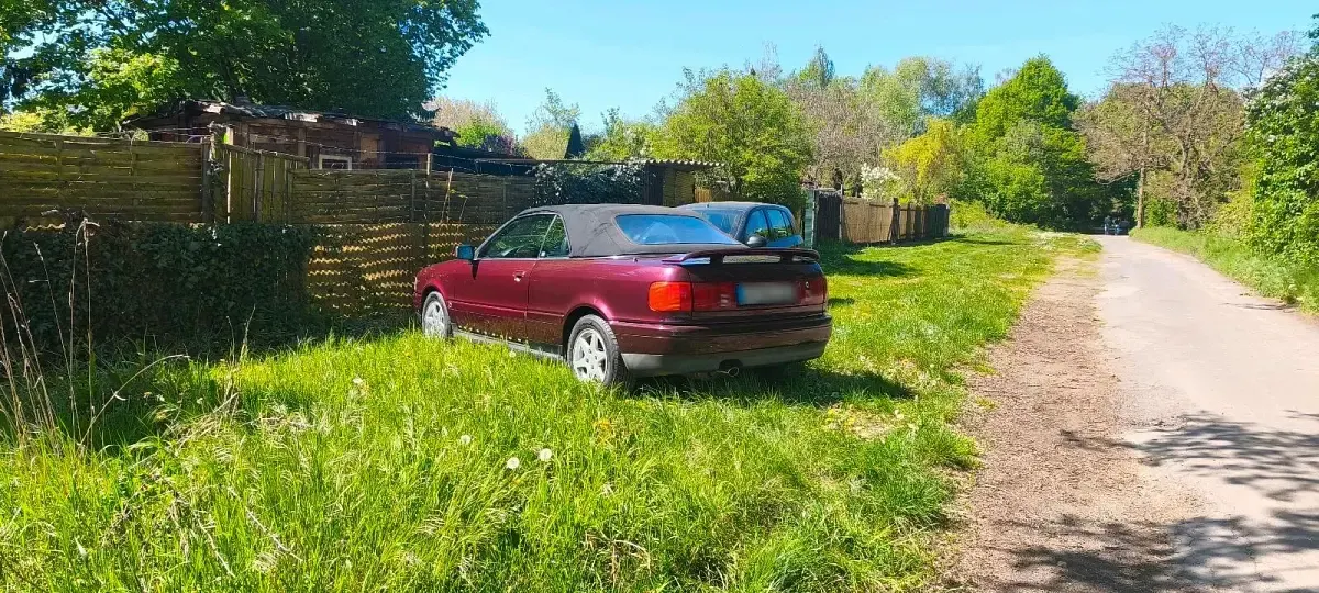 Gebraucht Audi 80 116 PS (85 kW) 1995 Rot Cabrio