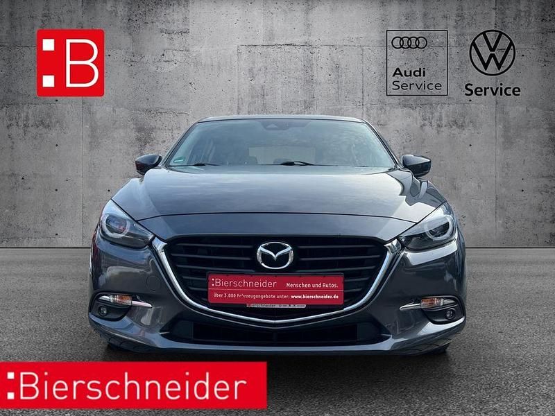 Gebraucht Mazda 3 Exclusive-Line 120 PS (88 kW) 2017 Grau Limousine