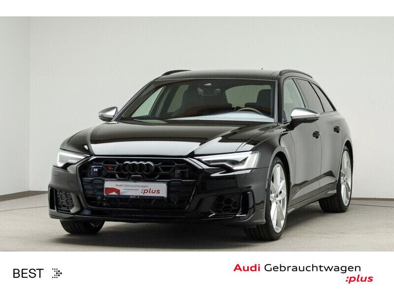 Brillantschwarz Gebraucht 2023 Audi S6 Ambiente Kombi | 71.888 € (Teuer) - Bild 1/4