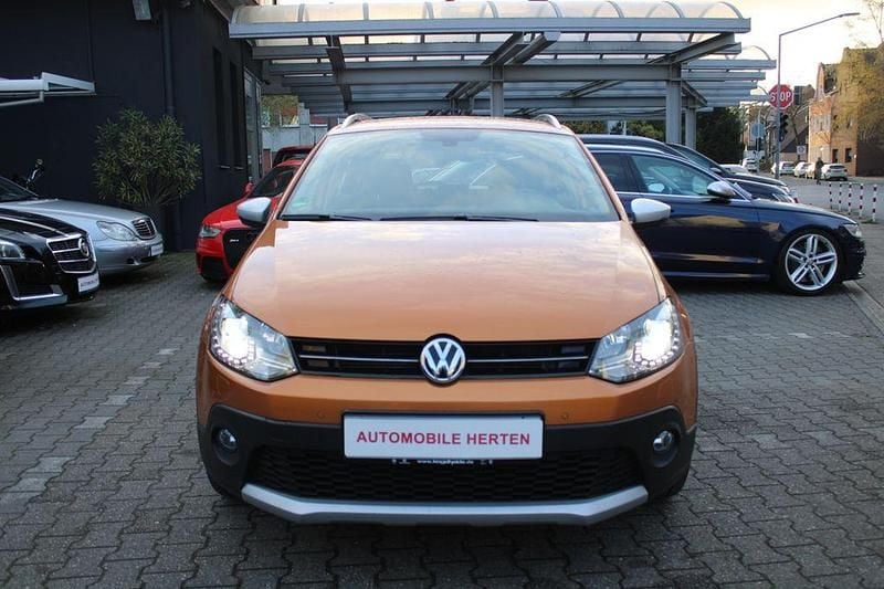 Gebraucht VW Polo Cross 110 PS (80 kW) 2016 Orange Kleinwagen