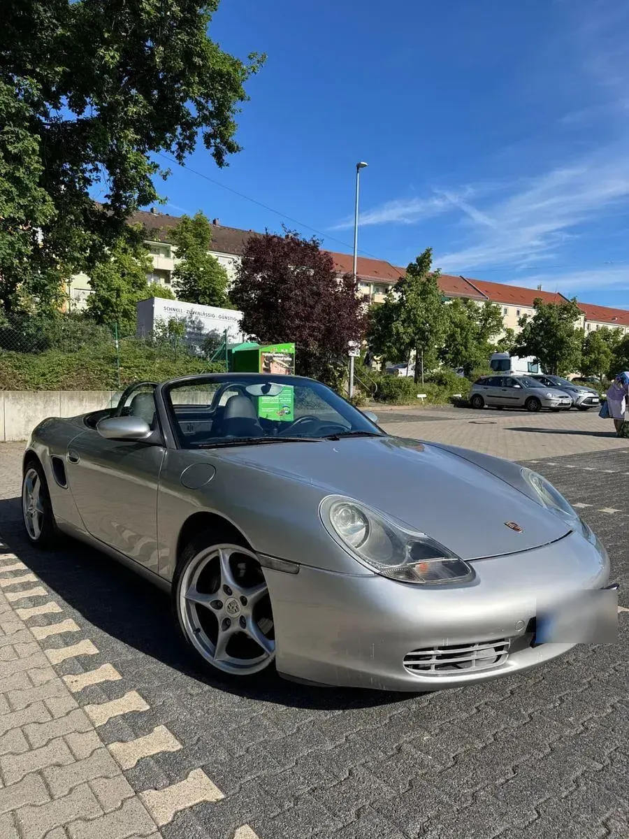 Gebraucht Porsche 986 Boxster 220 PS (161 kW) 2002 Silber Cabrio