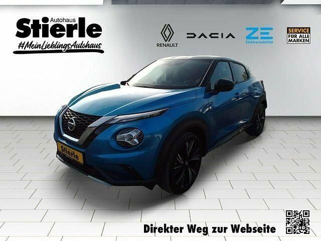 Gebraucht Nissan Juke 114 PS (83 kW) 2021 Blau/schwarz SUV