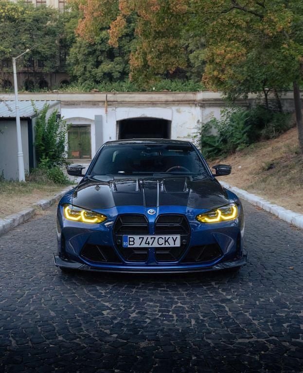 Blau Gebraucht 2023 BMW M3 Performance Limousine | 84.990 € (Fairer Preis) - Bild 1/4