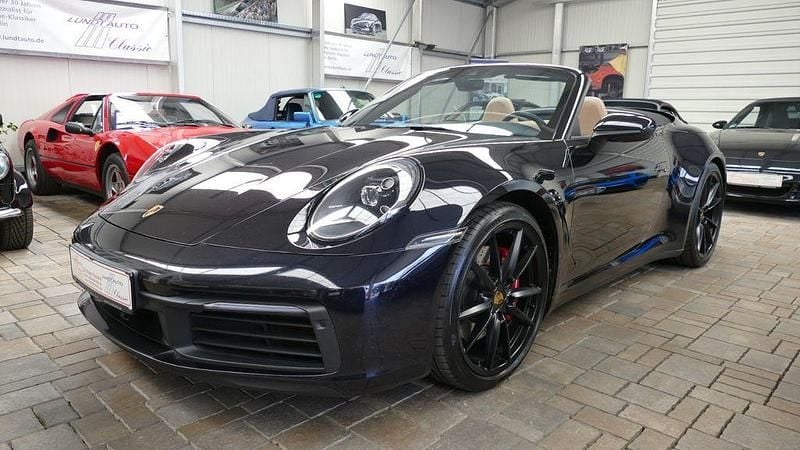 Schwarz Gebraucht 2020 Porsche 911 Carrera S Cabriolet Cabrio | 90.000 € - Bild 1/4