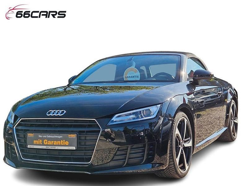 Schwarz Gebraucht 2017 Audi TT Roadster S-Line Cabrio | 19.780 € (Guter Preis) - Bild 1/4