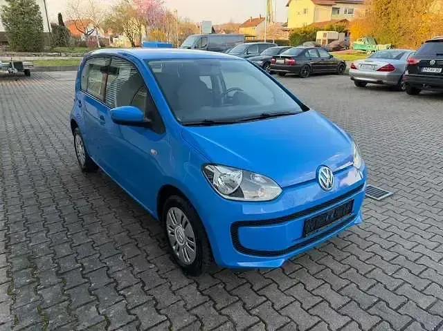 Gebraucht VW up! move up! 60 PS (44 kW) 2015 Blau Kleinwagen