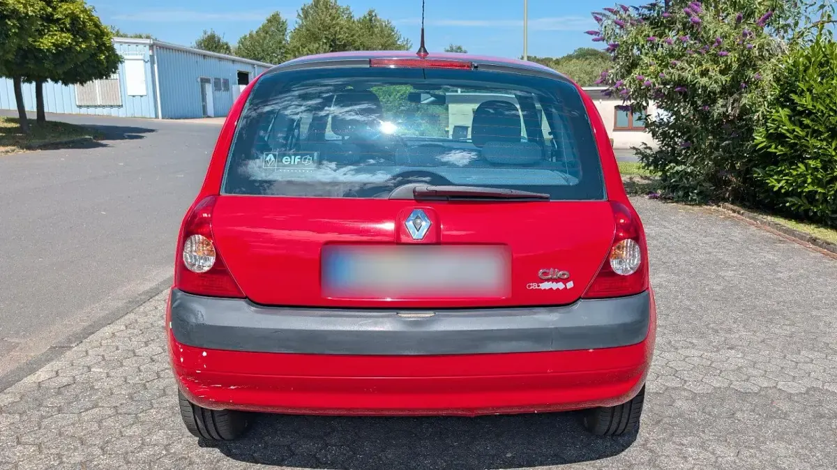 Gebraucht Renault Clio Campus 58 PS (42 kW) 2006 Rot Kleinwagen