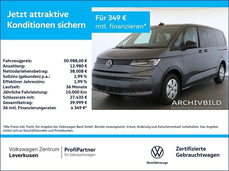Indiumgrau Gebraucht 2024 VW T7 Van | 50.988 € (Superpreis) - Bild 1/4
