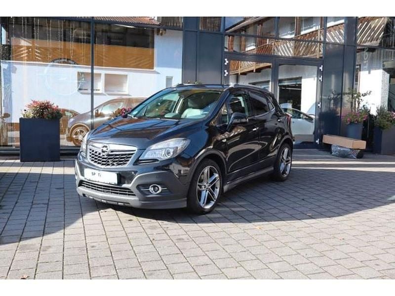 Graphitschwarz/carbon flash/midn (metallic) Gebraucht 2014 Opel Mokka Innovation SUV | 7.990 € (Fairer Preis) - Bild 1/4