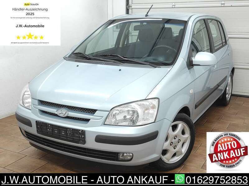 Celadon blue Gebraucht 2005 Hyundai Getz GLS Kleinwagen | 1.799 € (Fairer Preis) - Bild 1/4