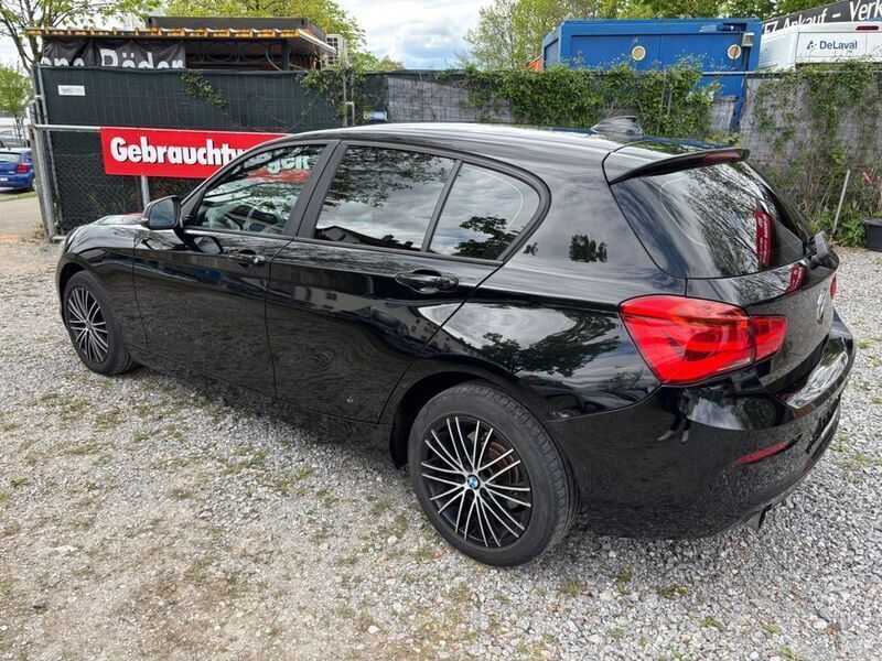 Gebraucht BMW 116 Advantage 109 PS (80 kW) 2016 Schwarz Kleinwagen